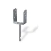 Ferramenta Per Esterno|Supporto a "u" per pali 71 x 50 x 200 x 150 mm.