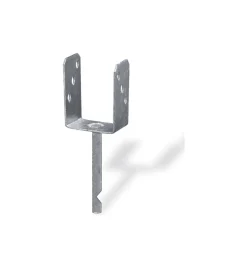 Ferramenta Per Esterno|Supporto a "u" per pali 71 x 50 x 200 x 150 mm.
