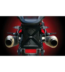 Moto-Lampa Supporto catarifrangente targa moto 90145