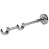 Tessile D'Arredo|Supporto doppio 20 cm cromo per tubo tenda diametro 20 mm