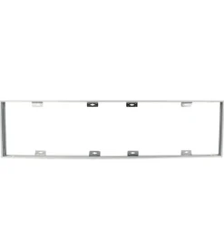 Illuminazione Per Interno|Supporto in alluminio per montaggio a plafone pannelli led 30x120 cm