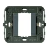 Serie Civili- Supporto liscio 1m+griffe grigio idea - vimar.
