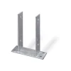 Online Supporto per pali da avvitare 101 x 60 x 200 x 200 mm. Ferramenta Per Esterno