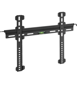 Porta Tv|Supporto porta tv a parete fisso nero 34-42 pollici