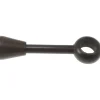 Outlet Supporto regolabile per bastone ø28mm con viti e tasselli - colore noce. Tessile D'Arredo