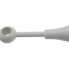 Discount Supporto regolabile per bastone ø23mm con viti e tasselli - colore bianco. Tessile D'Arredo