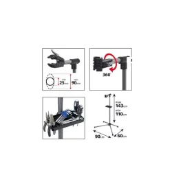 Outlet Supporto telescopico per bici  95003 Bici