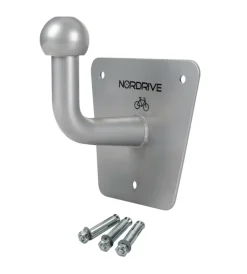 Nordrive Portaggio|Supprto universale per portabiciclette posteriori a gancio traino con fissaggio a muro o soffitto - n50950