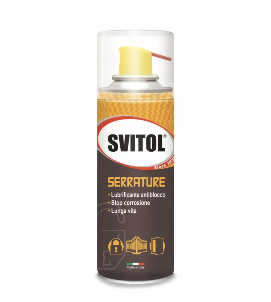 Oli E Lubrificanti-Arexons Svitol spray lubrificante per serrature e porte - 180ml