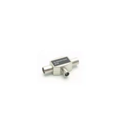 Outlet T partitore blindato 2 uscite m/2f Antenne E Impianti Tv Sat