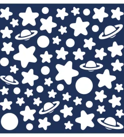 Decorazione Pareti- Taccastacca stickers glow m brillastelle  - decoro crearreda.