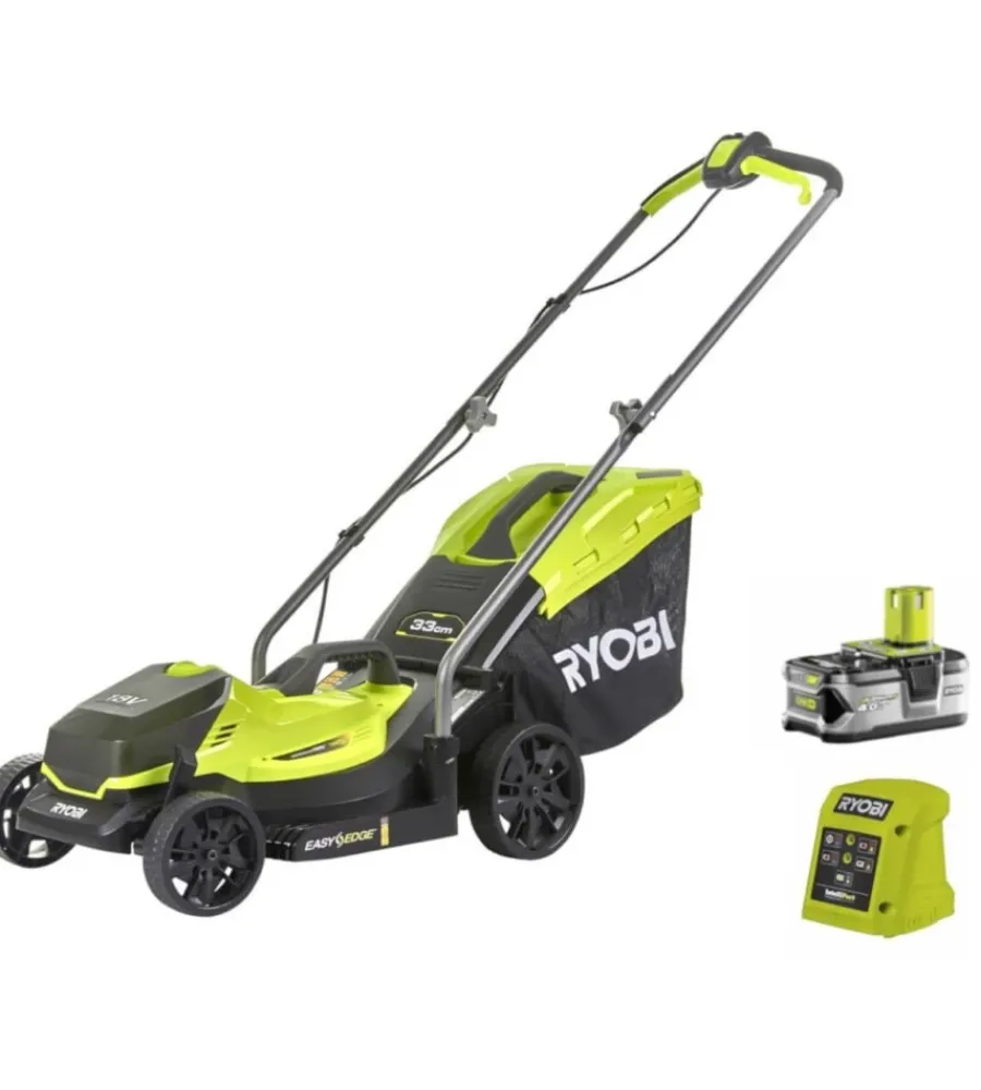 Ryobi Tagliaerba|Tagliaerba a batteria "rlm18x33b40" taglio 33cm 18v 4ah