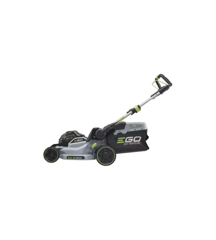 Ego Tagliaerba|Tagliaerba a batteria semovente "lm1702e-sp" taglio da 42 cm 56v 4ah e caricabatterie