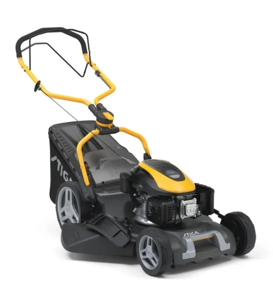Tagliaerba-Stiga Tagliaerba a scoppio trazionato "combi 753 s" taglio 51cm 166 cc