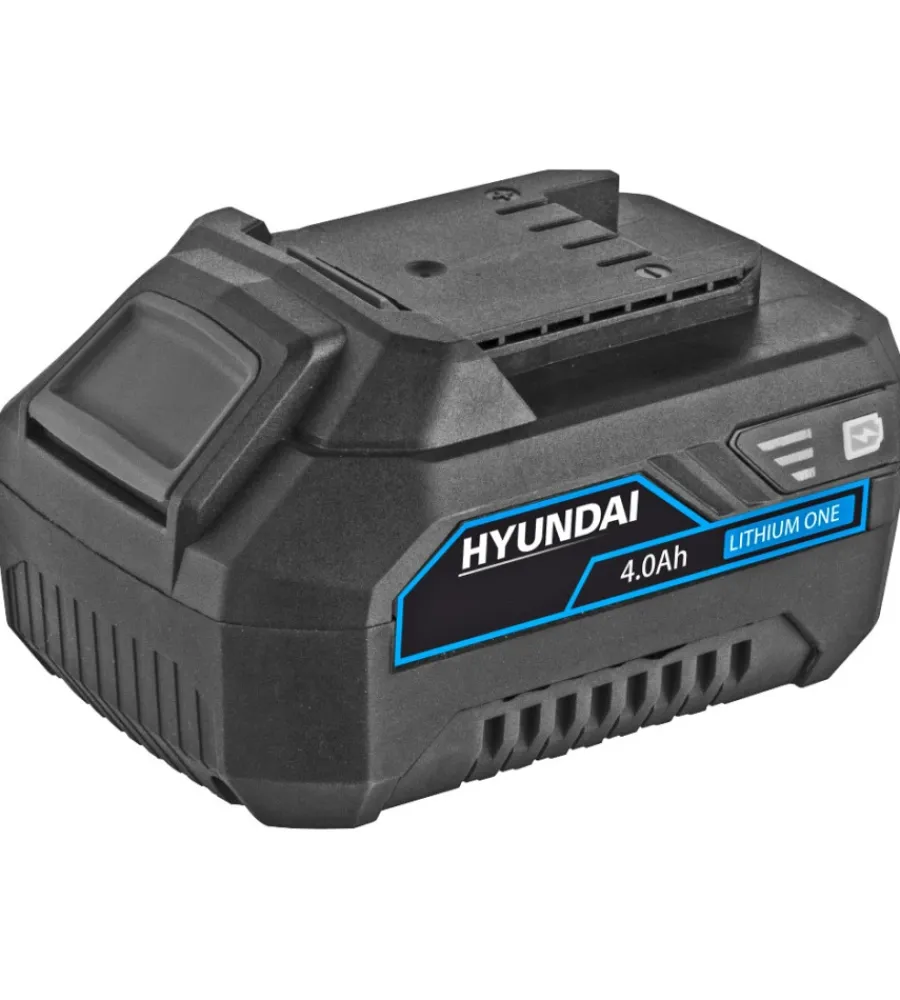 Tagliaerba-Hyundai Tagliaerba e tagliabordi a batteria 2 batterie 20v 4ah e caricabatterie - cod. 25610, 25200, 25010, 25040
