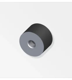 Alfer aluminium Ferramenta Per Mobili E Infissi|Tamponi di gomma m8 nero 1 pezzo.