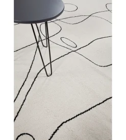 Tessile D'Arredo- Tappeto "atelier" avorio, 133x190 cm