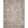Tessile D'Arredo- Tappeto "caravan" grigio ruggine, 190x133 cm