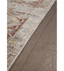 Tessile D'Arredo- Tappeto "caravan" grigio ruggine, 230x160 cm