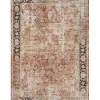Tessile D'Arredo- Tappeto "caravan" ruggine, 230x160 cm