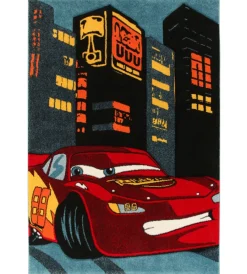 Outlet Tappeto "cars city race", 190x133 cm Tessile D'Arredo