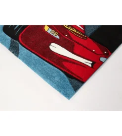 Outlet Tappeto "cars city race", 190x133 cm Tessile D'Arredo