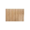 Tessile D'Arredo- Tappeto da interno in bamboo "naturale", 60x90 cm