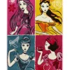 Tessile D'Arredo- Tappeto "disney princess" multicolor, 133x190 cm