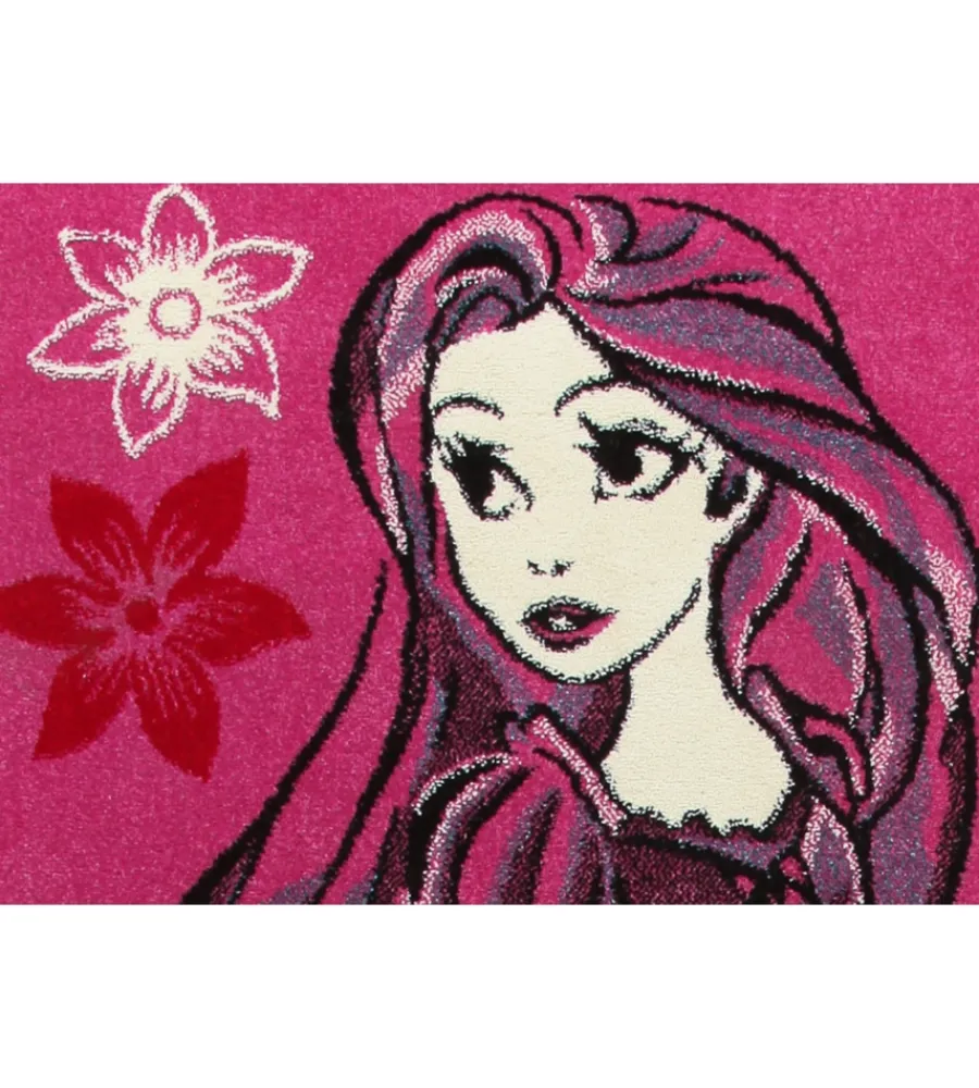 Tessile D'Arredo- Tappeto "disney princess" multicolor, 133x190 cm