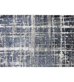 Sale Tappeto "double" blu, 160x230 cm Tessile D'Arredo