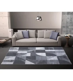 Sale Tappeto "double" grigio, 133x190 cm Tessile D'Arredo
