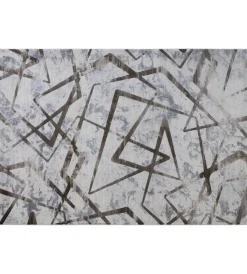 Tessile D'Arredo- Tappeto "double" marrone, 110x170 cm