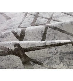 Tessile D'Arredo- Tappeto "double" marrone, 110x170 cm