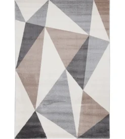 Tessile D'Arredo|Tappeto "ediition" geometrico, 120x170 cm