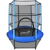 Sale Tappeto elastico per bambini con rete modello "free", diametro 140 cm Giochi E Casette Bimbo