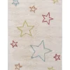 Tessile D'Arredo- Tappeto "fantasia 2" cotone multicolor, 150x100 cm