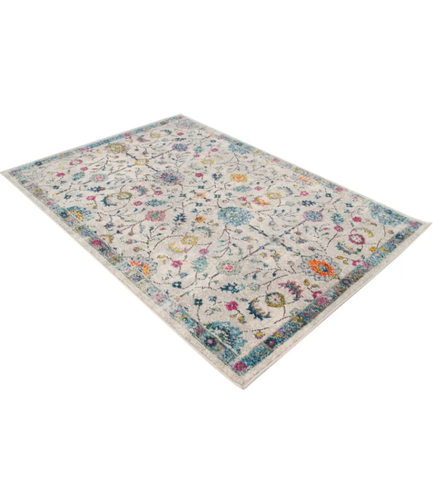Tessile D'Arredo- Tappeto "mamoo" fantasia floreale, 200x300 cm