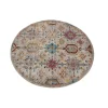 Tessile D'Arredo- Tappeto "mamoo" fantasia vintage rotondo, ø 200 cm