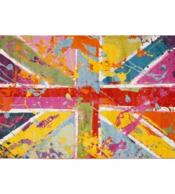 Tessile D'Arredo|Tappeto "metropolitan uk" multicolor, 170x120 cm