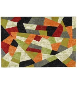 Tessile D'Arredo|Tappeto "milano prestige" multicolor, 133x190 cm