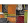 Tessile D'Arredo- Tappeto "milano prestige" multicolor, 110x170 cm