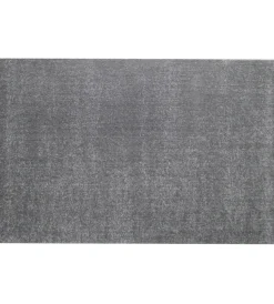Tessile D'Arredo- Tappeto "milano" tinta unita grigio, 110x170 cm