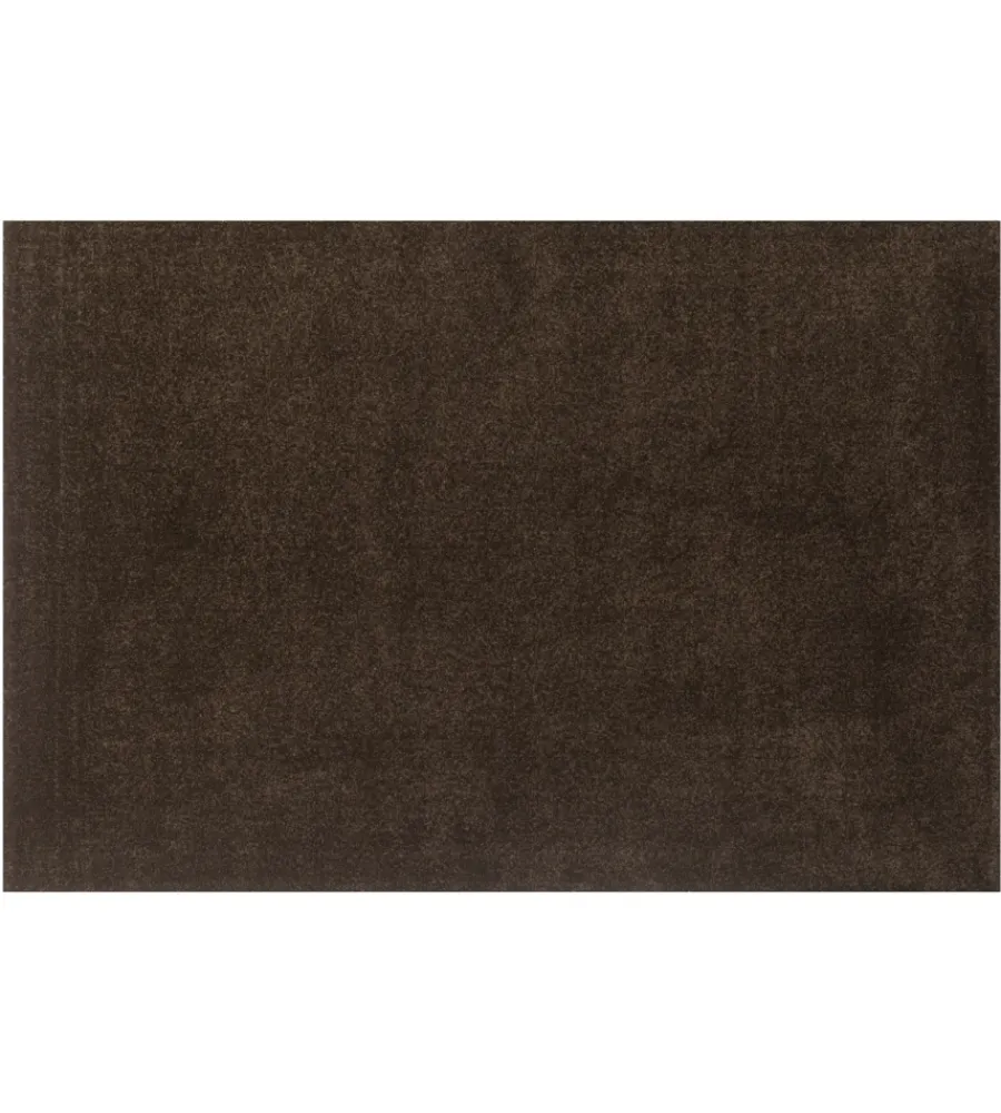 Tessile D'Arredo- Tappeto "milano" tinta unita marrone, 160x230 cm