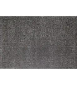 Tessile D'Arredo- Tappeto "milano" tinta unita grigio, 110x170 cm