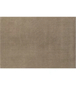 Tessile D'Arredo- Tappeto "milano" tinta unita tortora, 160x230 cm