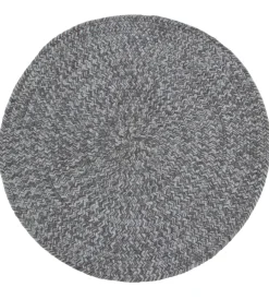 New Tappeto "solid" rotondo grigio chiaro, ø 120 cm Tessile D'Arredo