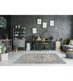 Best Tappeto stile vintage "new argentella" dark, 140x200 cm Tessile D'Arredo