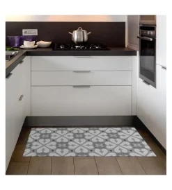 Tessile D'Arredo- Tappeto vinilico stampato 