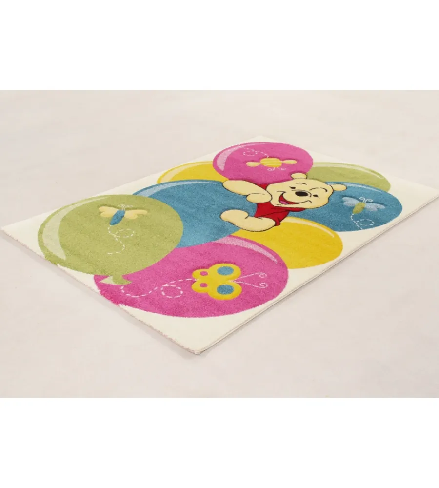 Best Tappeto "winnie party" multicolor, 100x150 cm Tessile D'Arredo