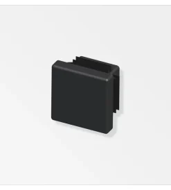 New Tappo quadrato a lamelle 29.5 pe nero 2 pezzi. Ferramenta Per Mobili E Infissi